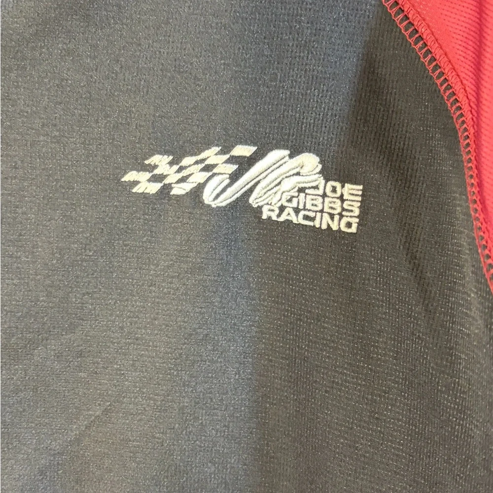 Vintage Joe Gibbs Racing Jacket Wicked Quick Windbreaker Mens XL 1/4 Zip Issued